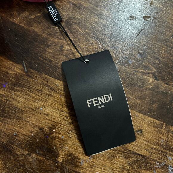 Fendi x Nicki Minaj Pink Prints On Cutout Swimsuit Cut Out Side Monogram Large - Picture 4 of 7